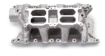 Edelbrock RPM Air-Gap Dual Quad Intake Manifold - Ford 351W, Satin