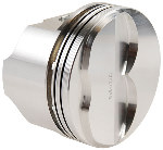 Chevy 350 +3.5cc Dome Top SRS Pistons