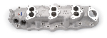 Edelbrock Triple Deuce Intake Manifold - Ford Flathead V8, Satin