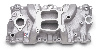 Edelbrock Performer Intake Manifold - Chevy Small Block, Satin