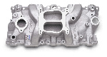 Edelbrock Performer Intake Manifold - Chevy Small Block, Satin