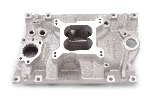 Edelbrock Performer Intake Manifold - Chevy V6, Satin