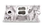 Edelbrock Performer Intake Manifold - Chevy Small Block, Satin