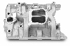 Edelbrock Performer Intake Manifold - Pontiac V8, Satin