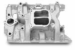 Edelbrock Performer Intake Manifold - Pontiac V8, Satin