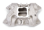 Edelbrock Performer Intake Manifold - Chrysler Small Block, Satin