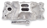 Edelbrock Performer Intake Manifold - Chevy Small Block, Satin