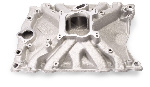 Edelbrock Torker Intake Manifold - Olds 400-455 V8, Polished