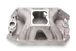 Edelbrock Big Victor Spread-Port Intake Manifold - Chevy Big Block, Satin