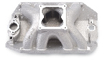 Edelbrock Big Victor HV Spread-Port Intake Manifold - Chevy Big Block, Satin