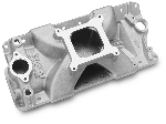 Edelbrock Victor Jr. Intake Manifold - Chevy Small Block, Satin