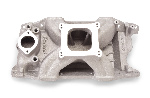 Edelbrock Victor Intake Manifold - Chrysler Small Block, Satin