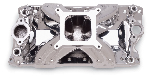 Edelbrock Super Victor Intake Manifold - Chevy Small Block, Polished