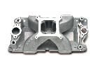 Edelbrock Super Victor Intake Manifold - Chevy Small Block, Satin