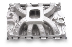 Edelbrock Victor Intake Manifold - Ford FE, Satin