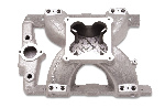 Edelbrock Super Victor EFI Intake Manifold - Pontiac V8, Satin