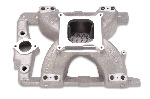 Edelbrock Super Victor EFI Intake Manifold - Pontiac V8, Satin