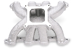 Edelbrock Victor SB2 Intake Manifold - Chevy Small Block, Satin