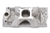 Edelbrock Bowtie II Victor Jr. Intake Manifold - Chevy Small Block, Satin