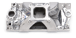 Edelbrock Victor Jr. Intake Manifold - Chevy Small Block, Polished