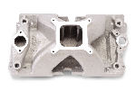 Edelbrock Victor 18 High-Port Intake Manifold - Chevy Small Block, Satin