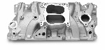 Edelbrock Performer Intake Manifold - Chevy Small Block, Satin