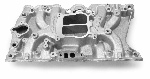 Edelbrock Performer Intake Manifold - Olds 350 V8, Satin