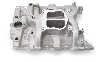 Edelbrock Performer Intake Manifold - Pontiac V8, Satin