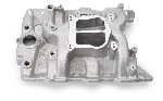 Edelbrock Performer Intake Manifold - Pontiac V8, Satin