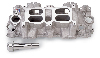 Edelbrock Performer RPM Dual-Quad Intake Manifold - Chevy 409, Satin