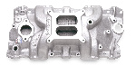 Edelbrock Performer RPM Intake Manifold - Chevy Small Block, Satin