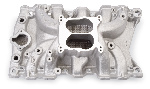 Edelbrock Performer RPM Intake Manifold - Olds 350 V8, Satin