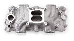 Edelbrock Performer RPM W-Series Intake Manifold - Chevy 409, Polished