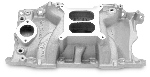 Edelbrock Performer RPM Intake Manifold - Chrysler Small Block, Satin