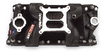 Edelbrock RPM Air-Gap Nascar Edition Intake Manifold - Chevy Small Block, Black Powder-Coat