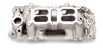 Edelbrock RPM Air-Gap Dual Quad Intake Manifold - Chevy Big Block, Satin