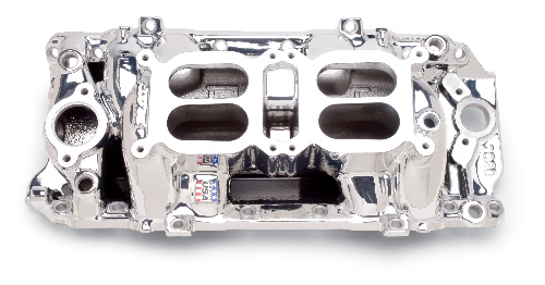 Edelbrock SBC Dual Quad Air Gap Intake Manifold Edelbrock SBC Dual Quad Air Gap Intake Manifold