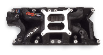 Edelbrock RPM Air-Gap Nascar Intake Manifold - Ford 302 Small Block, Black Powder-Coat