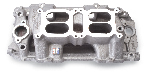 Edelbrock RPM Air-Gap Dual Quad Intake Manifold - Chevy Big Block, Satin
