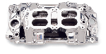 Edelbrock RPM Air-Gap Dual Quad Intake Manifold - Chevy Big Block, Endurashine