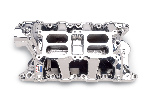 Edelbrock RPM Air-Gap Dual Quad Intake Manifold - Ford 351W, Endurashine