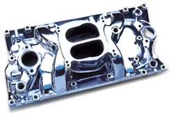 Professional Products Cyclone Carbureted Intake Manifold - Chrome